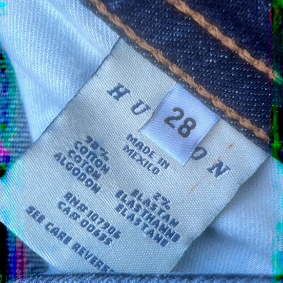 Hudson Signsture 5 Pocket Bootcut Jeans Women's Size 28 - Picture 8 of 9